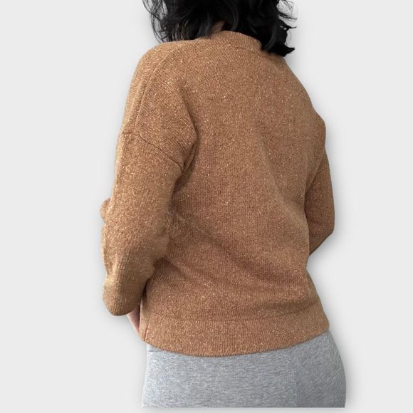 Land's End Canvas Lambswool Boyfriend Cardigan - Picture 14 of 15